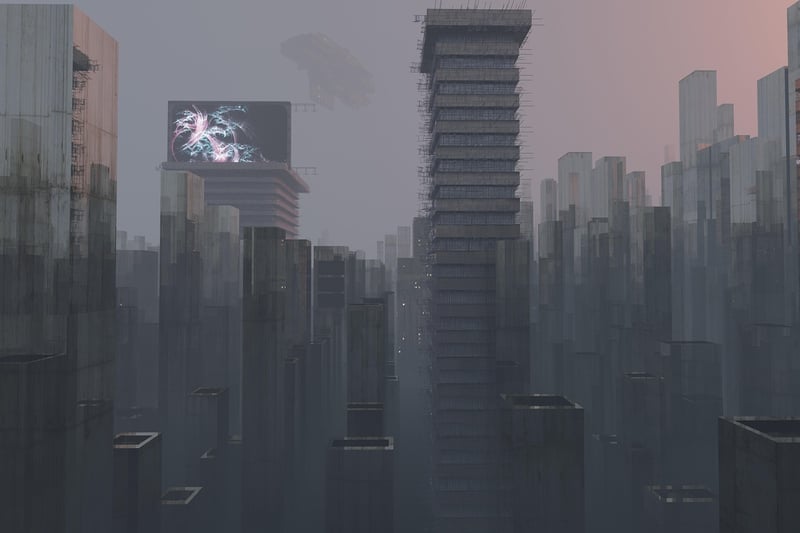 Retro Futurism Spaceship